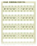 Marker card for connection terminal, 209-500/209-134