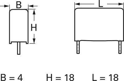 F861BB104K310Z Kemet Film Capacitors Image 2