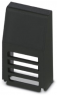 Filler plug 33,39x13,67x22,5 mm, black, ABS, 1074664