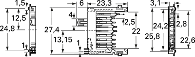 FPS009-3001 YAMAICHI Card Connectors Image 3