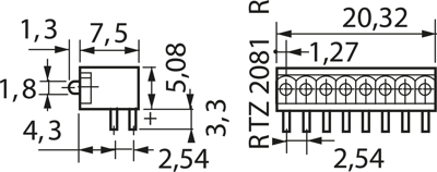 Z.2081G Mentor Signal Lamps, Indicators, Arrays Image 2