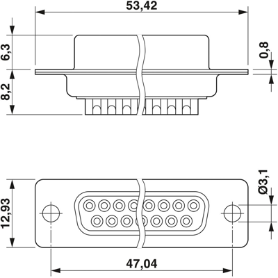 1689909 Phoenix Contact D-Sub Connectors Image 2