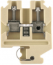 Through terminal block, screw connection, 0.5-4.0 mm², 2 pole, 32 A, 8 kV, white, 1598080000