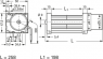 DC-tangential blowers, 12 V, 100 m³/h, QG 030