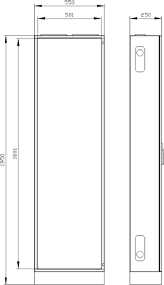 8GK1323-8KN23 Siemens Switch Cabinets, server cabinets Image 2