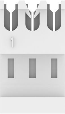 3-640621-3 AMP PCB Connection Systems Image 3