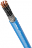 PVC control line ÖLFLEX EB CY 2 x 0.75 mm², shielded, blue