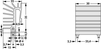 10005800 Fischer Elektronik Heat Sinks Image 2