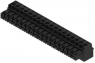 Socket header, 18 pole, pitch 3.81 mm, straight, black, 1940980000
