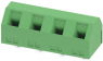 PCB terminal, 4 pole, pitch 7.62 mm, AWG 26-16, 16 A, screw connection, green, 1718621