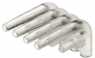 Connector, 10 pole, pitch 3.5 mm, angled, transparent, 1814590000