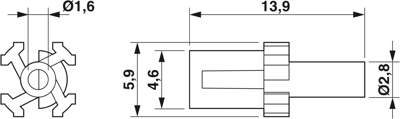 1414729 Phoenix Contact Accessories for Industrial Connectors Image 2