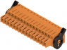 Socket header, 15 pole, pitch 3.5 mm, straight, orange, 1691700000