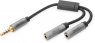 Audio headset adapter cable 0.2 m, DB-510320-002-S