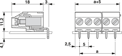 1712122 Phoenix Contact PCB Terminal Blocks Image 3