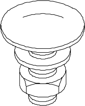 6407536 OBO Bettermann Screws, Threaded Rods Image 2