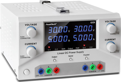 P 6191 PeakTech Bench Power Supplies and Loads Image 2