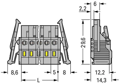 231-102/037-000 WAGO PCB Connection Systems Image 2