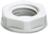 Counter nut, M12, 18 mm, light gray, 1417659