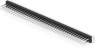 Pin header, 80 pole, pitch 2.54 mm, angled, black, 9-103324-0