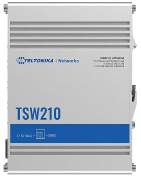 Ethernet switch, 10 ports, 1 Gbit/s, 7-57 VDC, TSW210000010