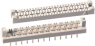 PCB connector, 16 pole, pitch 2.54 mm, straight, gray, 22016.1