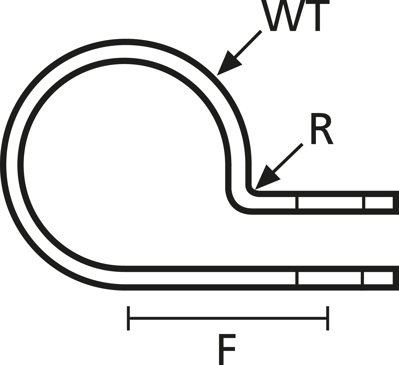 211-60019 HellermannTyton Cable Holders Image 4