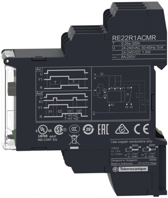 RE22R1ACMR Schneider Electric Time Relays Image 2