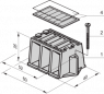 Identification Label With Transparent Cover forBusbar