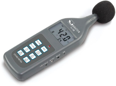 SU 130 Sauter Luxmeter, Sound Level Meter, Magnetic Field Tester Image 1