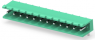 PCB terminal, 12 pole, pitch 5 mm, 15 A, pin, green, 1-282812-2