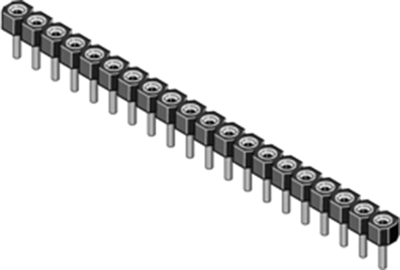 008-1-032-D-D2STF-XS0 MPE-GARRY Semiconductor Sockets, Holders Image 1