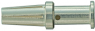 Receptacle, 0.14-0.37 mm², AWG 26-22, crimp connection, silver-plated, 11050006201