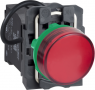 Signal light, illuminable, waistband round, red, mounting Ø 22 mm, XB5AV5B4