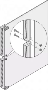 24812-600 SCHROFF Accessories for Enclosures