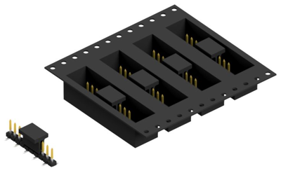 SLY7SMD04510SBTR Fischer Elektronik PCB Connection Systems