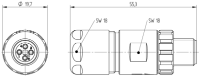 934937011 Lumberg Automation Sensor-Actuator Connectors