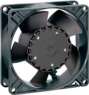 DC axial fan, 24 V, 92 x 92 x 32 mm, 80 m³/h, 35 dB, ball bearing, ebm-papst, 3314 NN