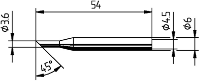 0162LD Ersa Soldering tips, desoldering tips and hot air nozzles Image 2