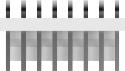 640387-8 AMP PCB Connection Systems Image 3