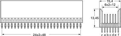 243-11310-15 ept Hard Metric Connectors Image 2