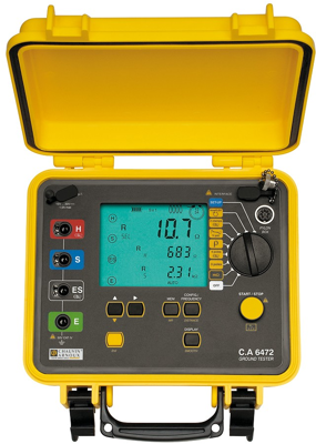 C.A 6472 Chauvin Arnoux Electric Installation and Insulation Testers Image 1