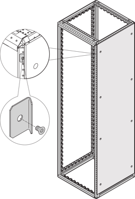 23130-373 SCHROFF Accessories for Enclosures