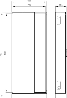 8GK1323-8KN33 Siemens Switch Cabinets, server cabinets Image 2