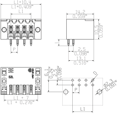 1728610000 Weidmüller PCB Connection Systems Image 3