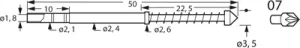 F34007S350L260 Feinmetall Contact Probes