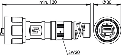 100007462 Telegärtner Modular Connectors Image 2