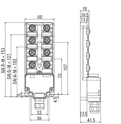 1892100000 Weidmüller Sensor-Actuator Distribution Boxes Image 2