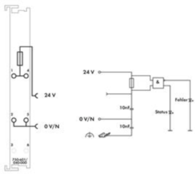 750-601/040-000 WAGO Feed and segment modules Image 3