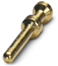 Pin contact, 0.75-1.0 mm², AWG 18, crimp connection, gold-plated, 1674781